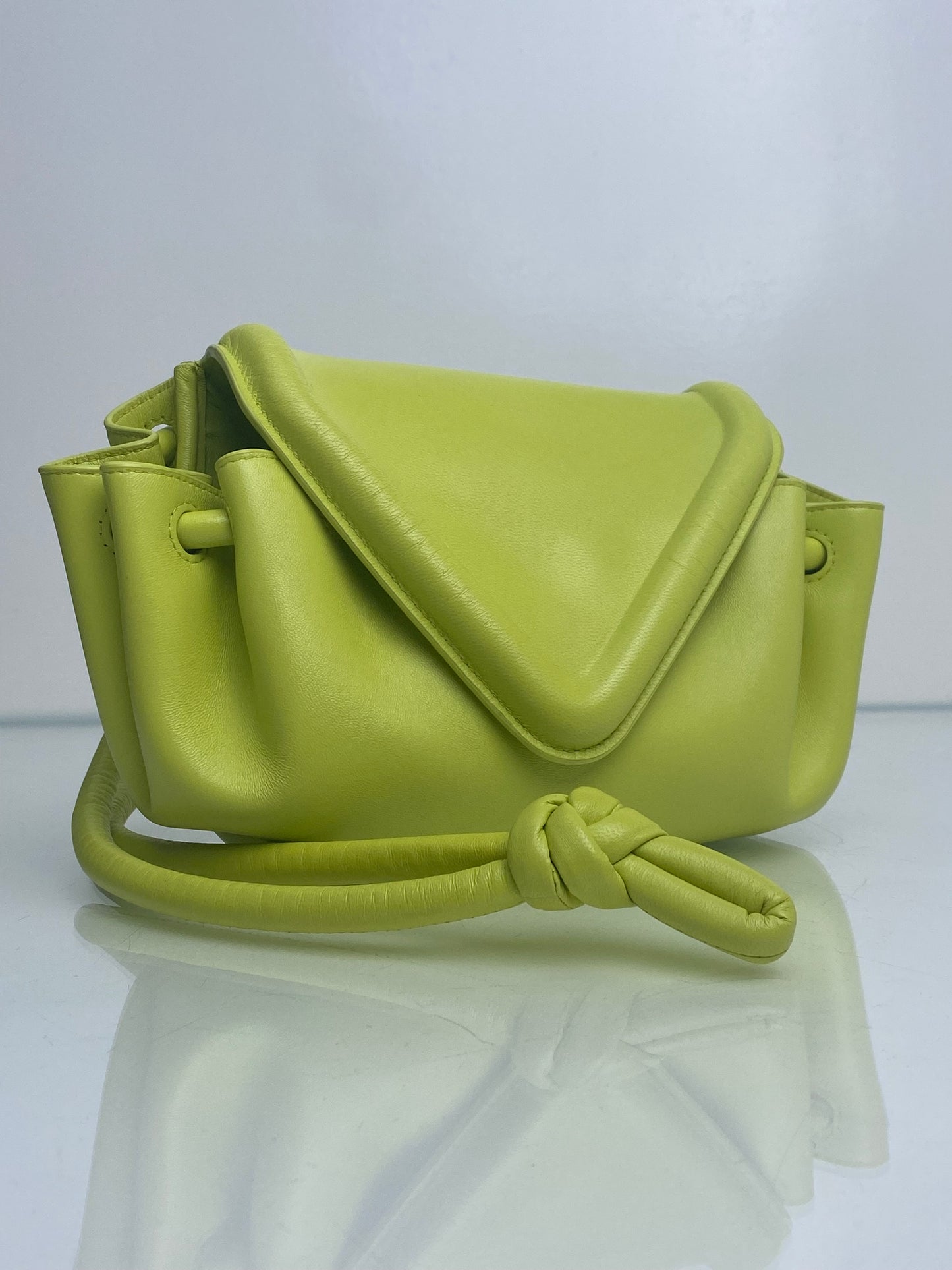 Bottega Veneta Seagrass Beak Crossbody Bag