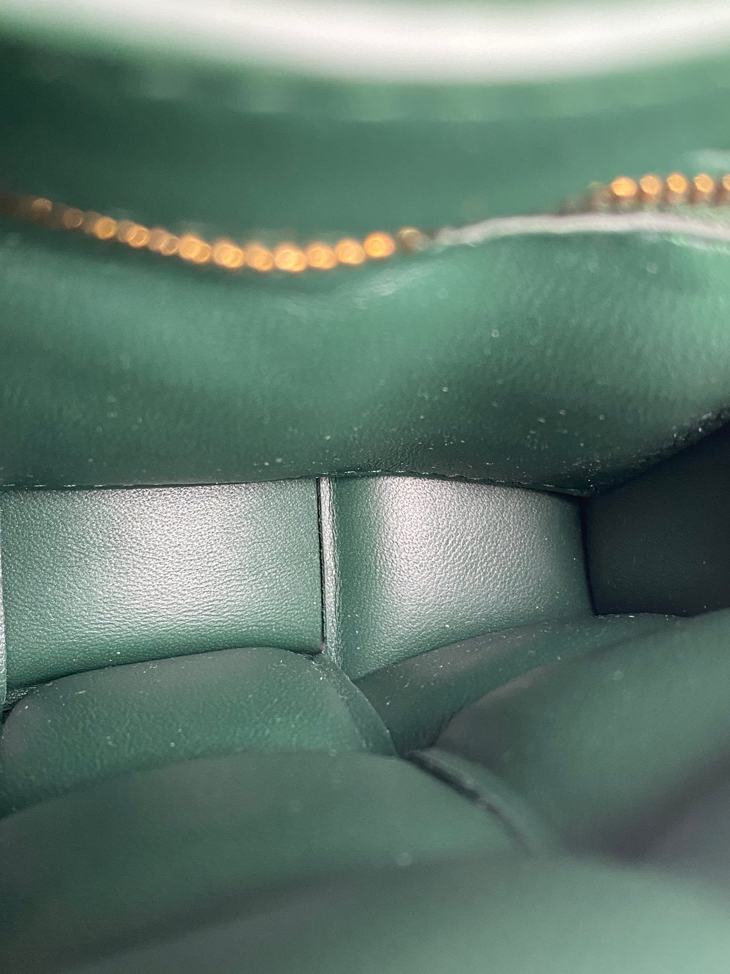 Bottega Veneta Raintree Green Padded Cassette Bag GHW