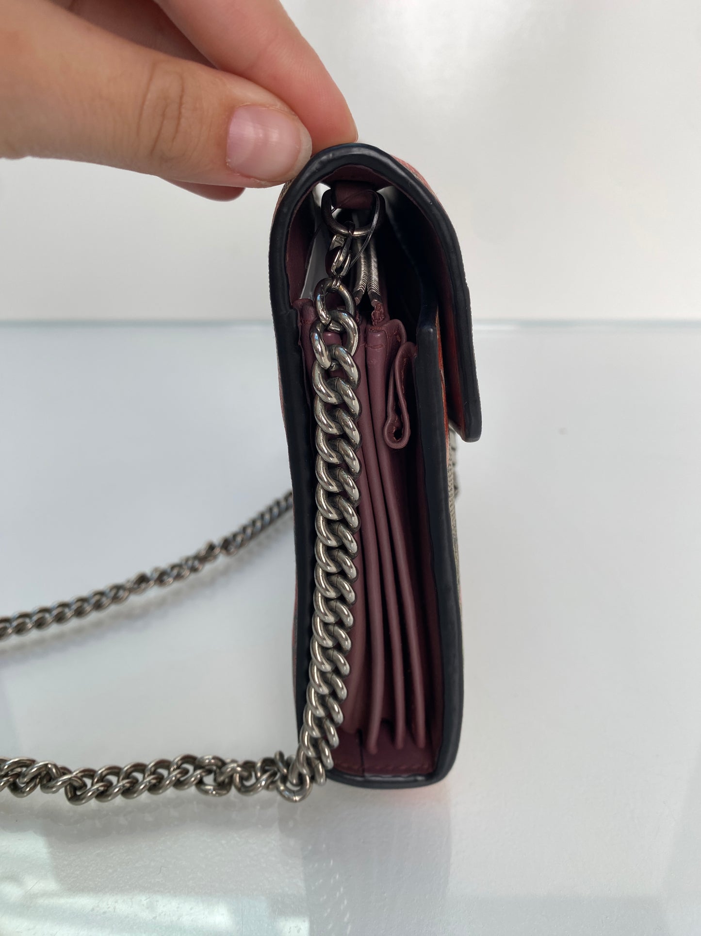 Gucci Floral Dionysus Wallet On The Chain Bag SHW