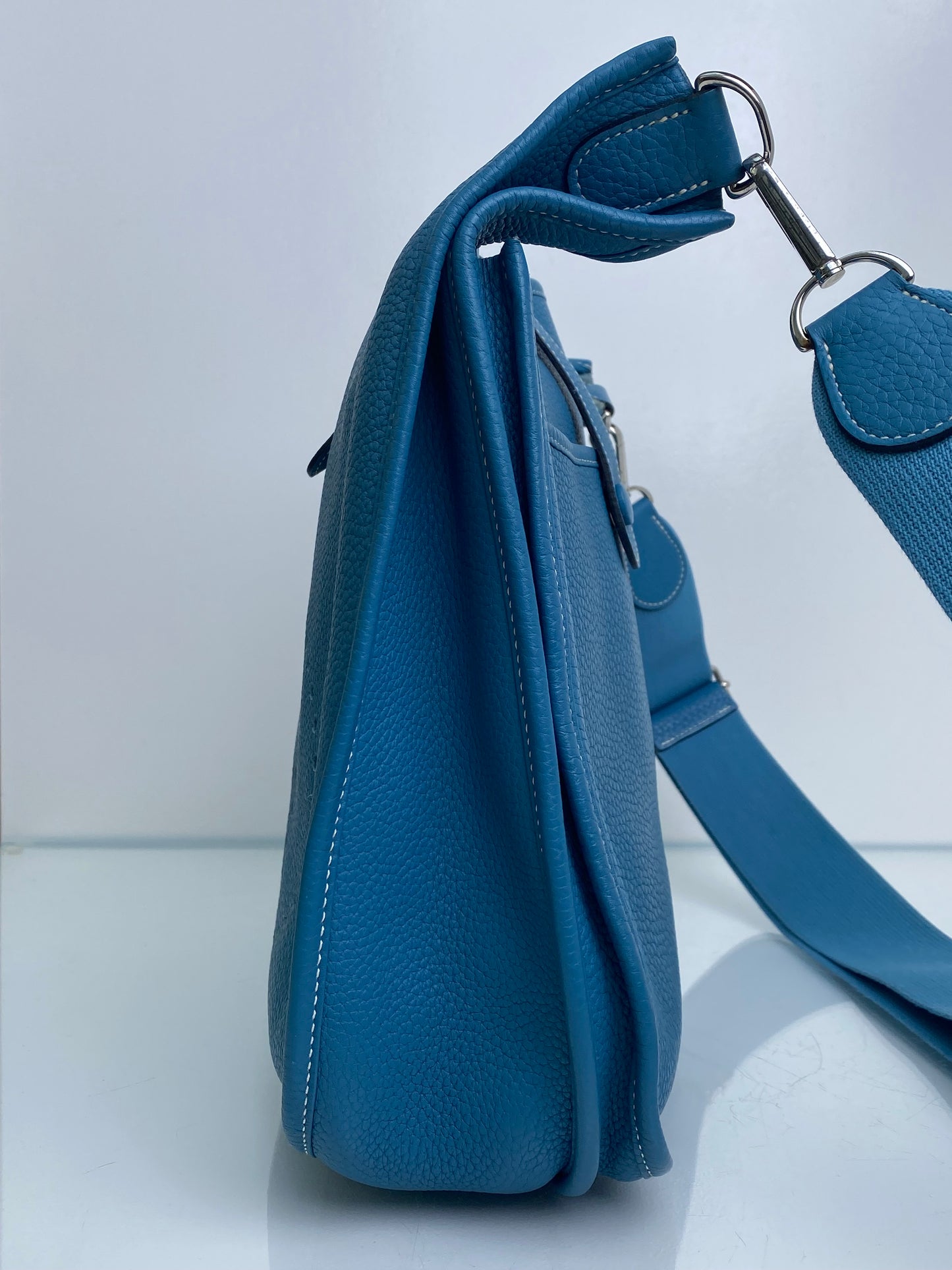 Hermes Evelyne GM I Bleu Jean Clemence PHW