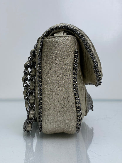 Chanel Champagne Leo Lion Flap Bag SHW #11