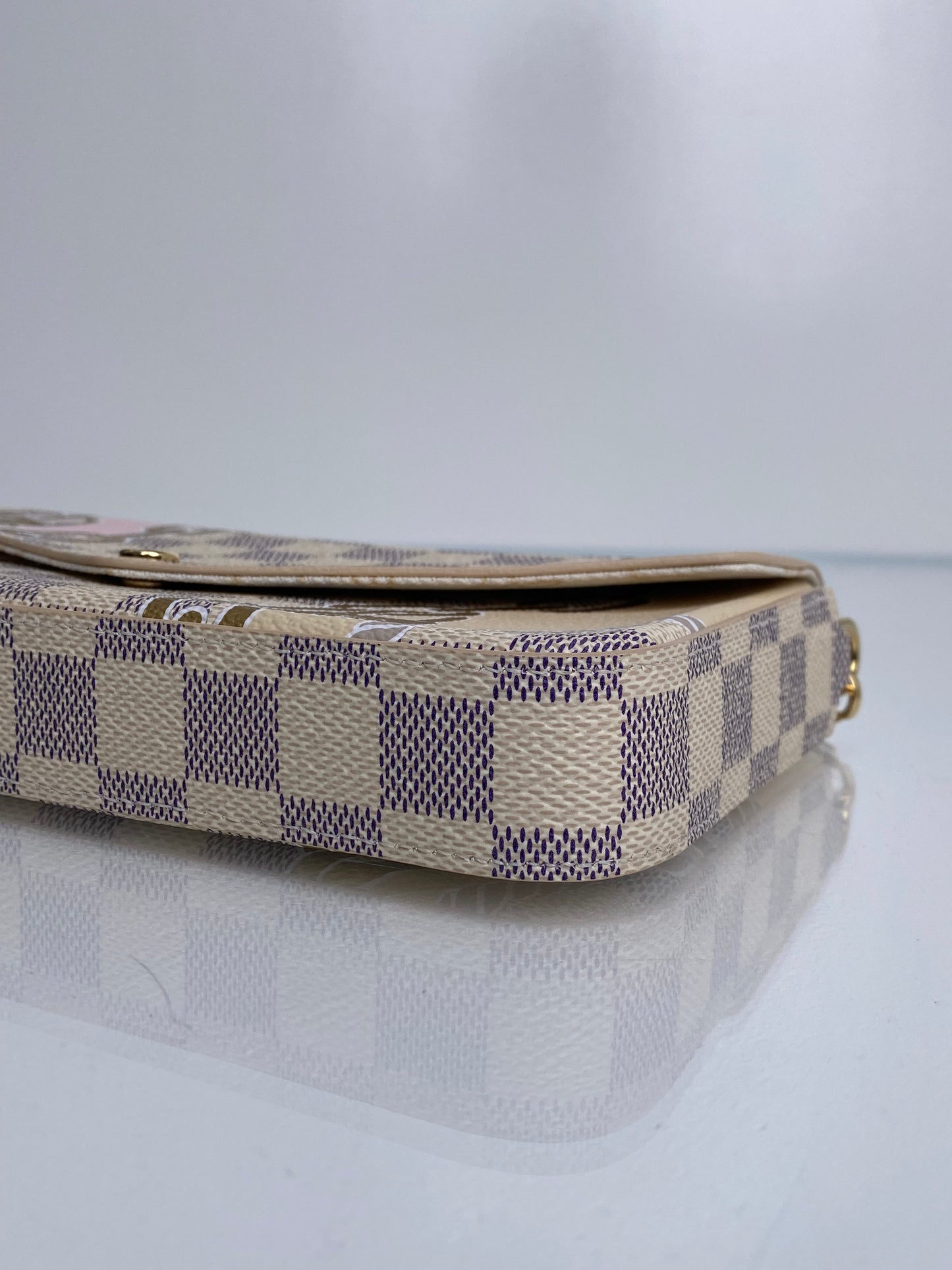 Louis Vuitton Damier Azur Nautical Felecie