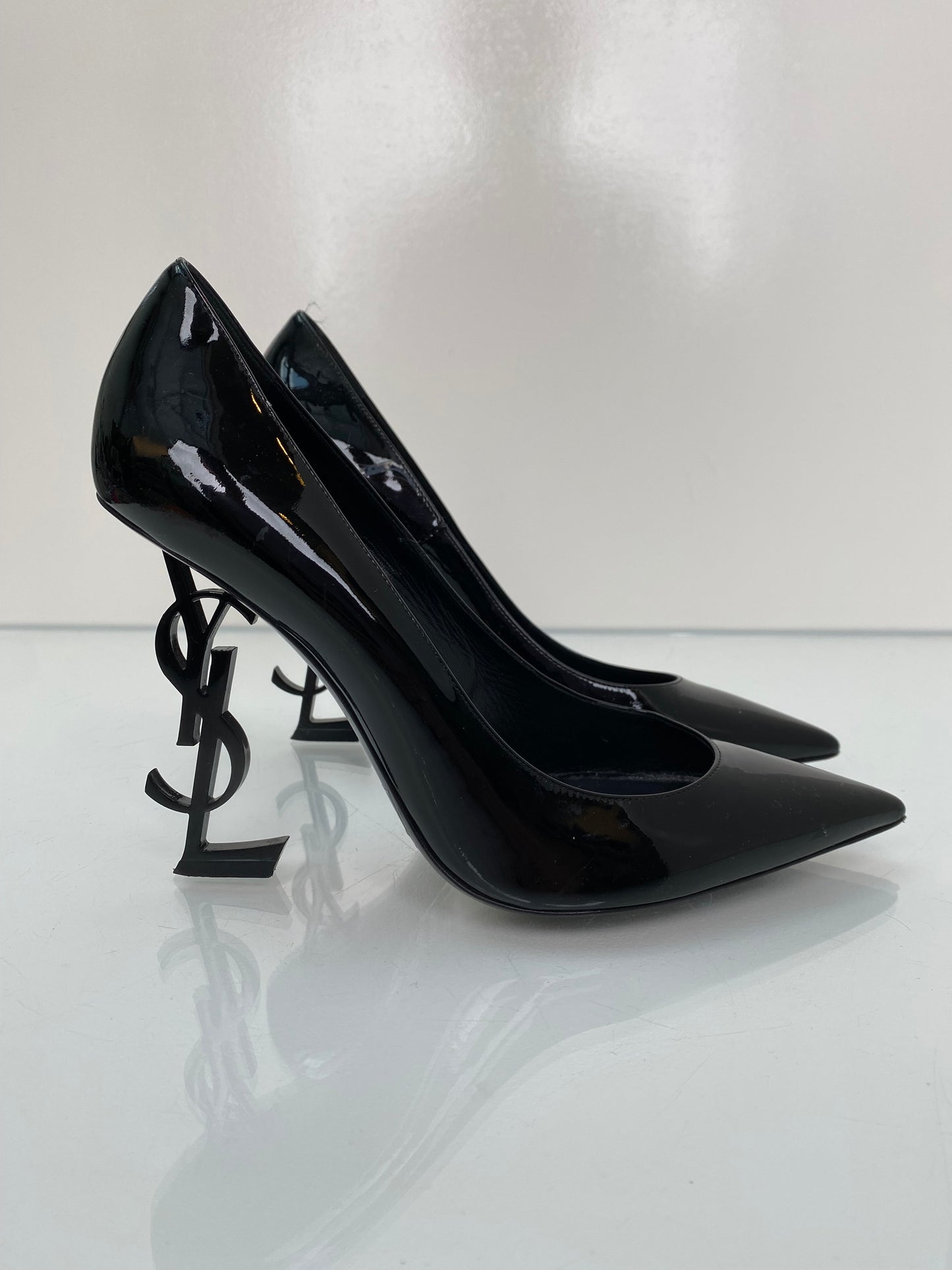 Saint Laurent Opyum Black Heels, 40