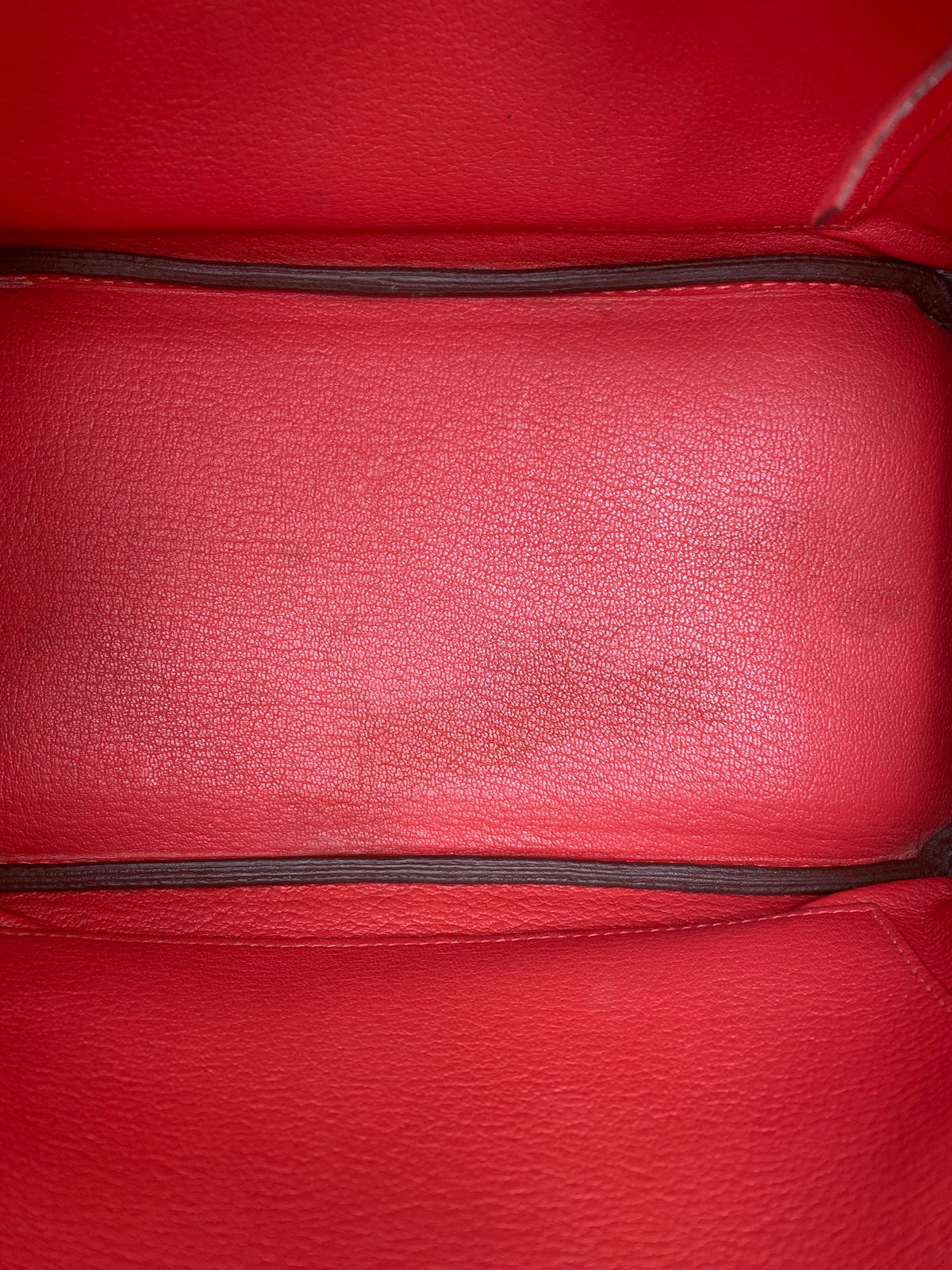 Hermes Birkin 25 Rouge Casaque Togo #C