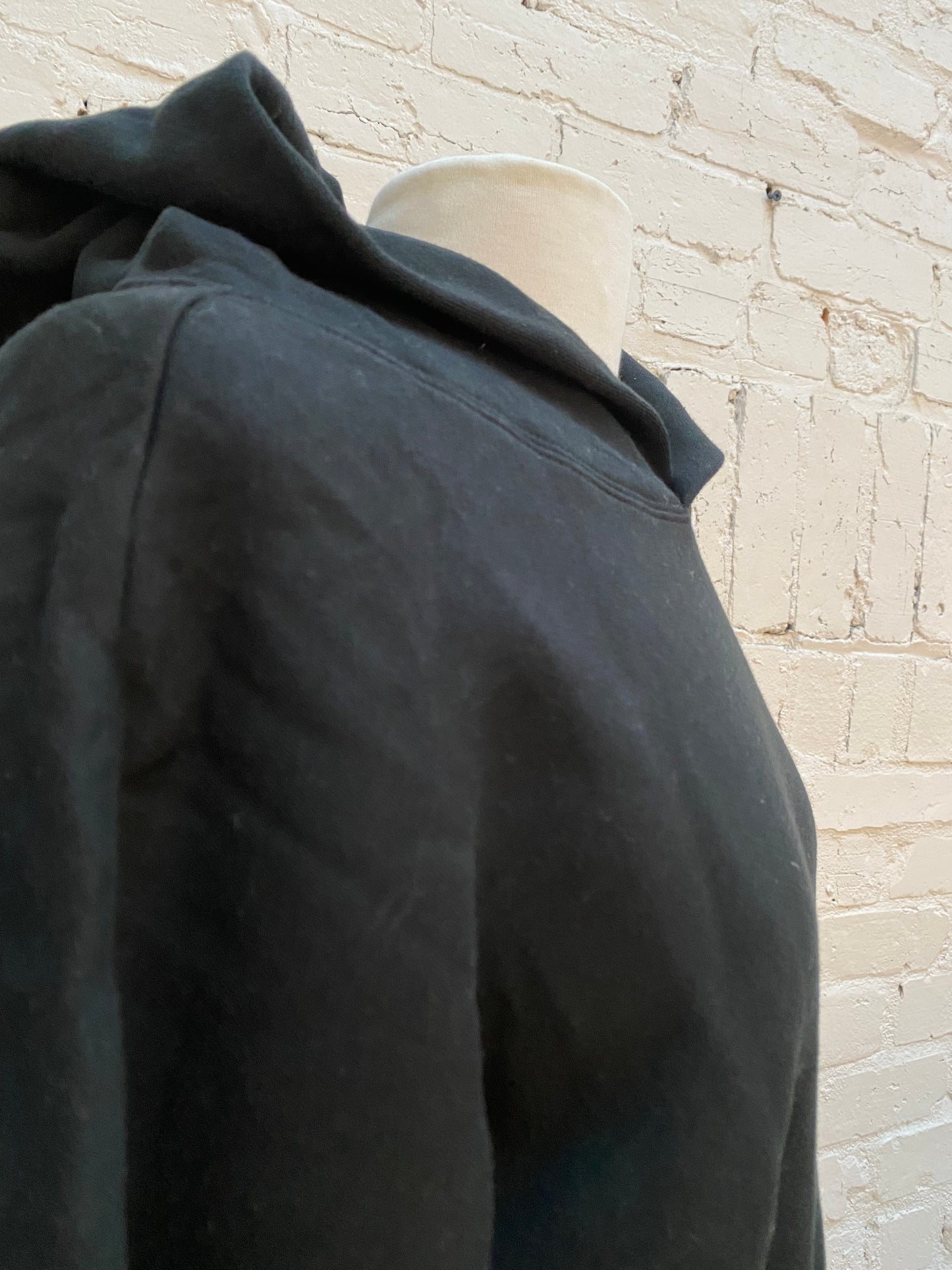 Essentials Black Hoodie, L