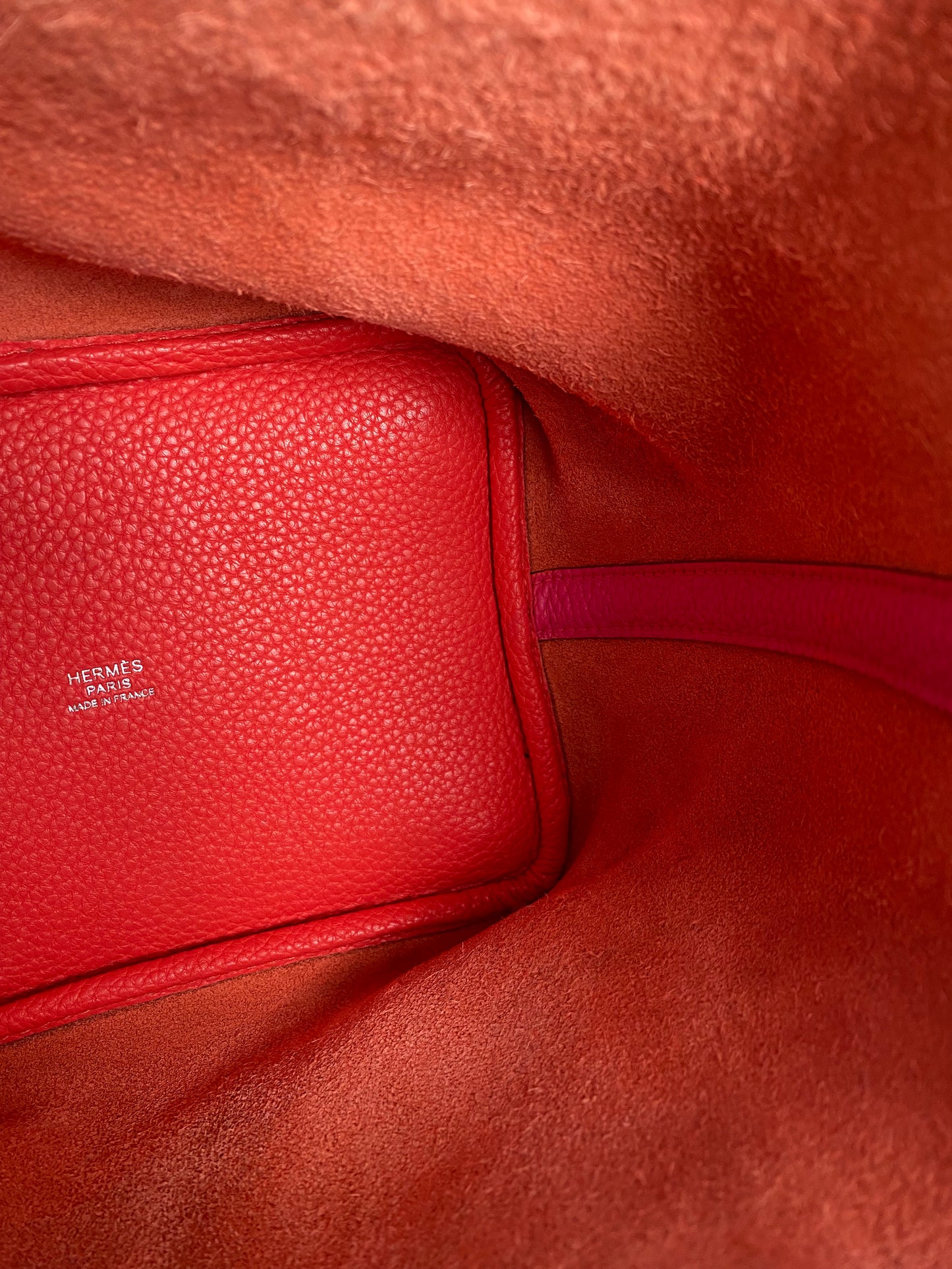 Hermes Picotin 18 Rose Mexico Clemence PHW #R