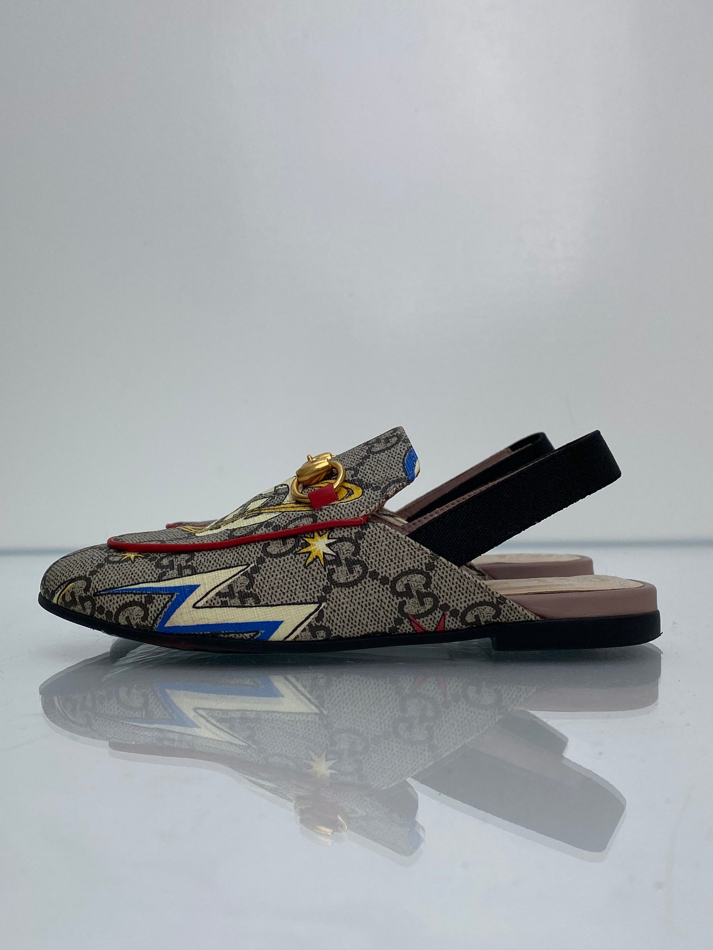 Gucci Children’s Monogram & Graphic Loafers, 29