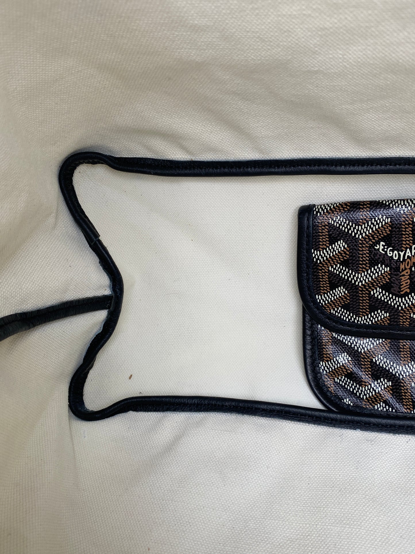 Goyard Black Saint Louis Canvas Tote PM