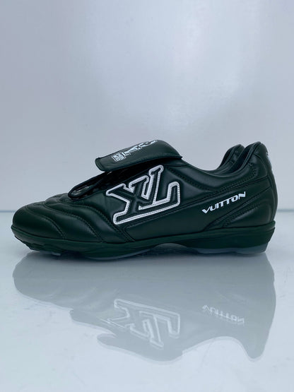 Louis Vuitton Dark Green Footprint Soccer Sneakers, M6/W8