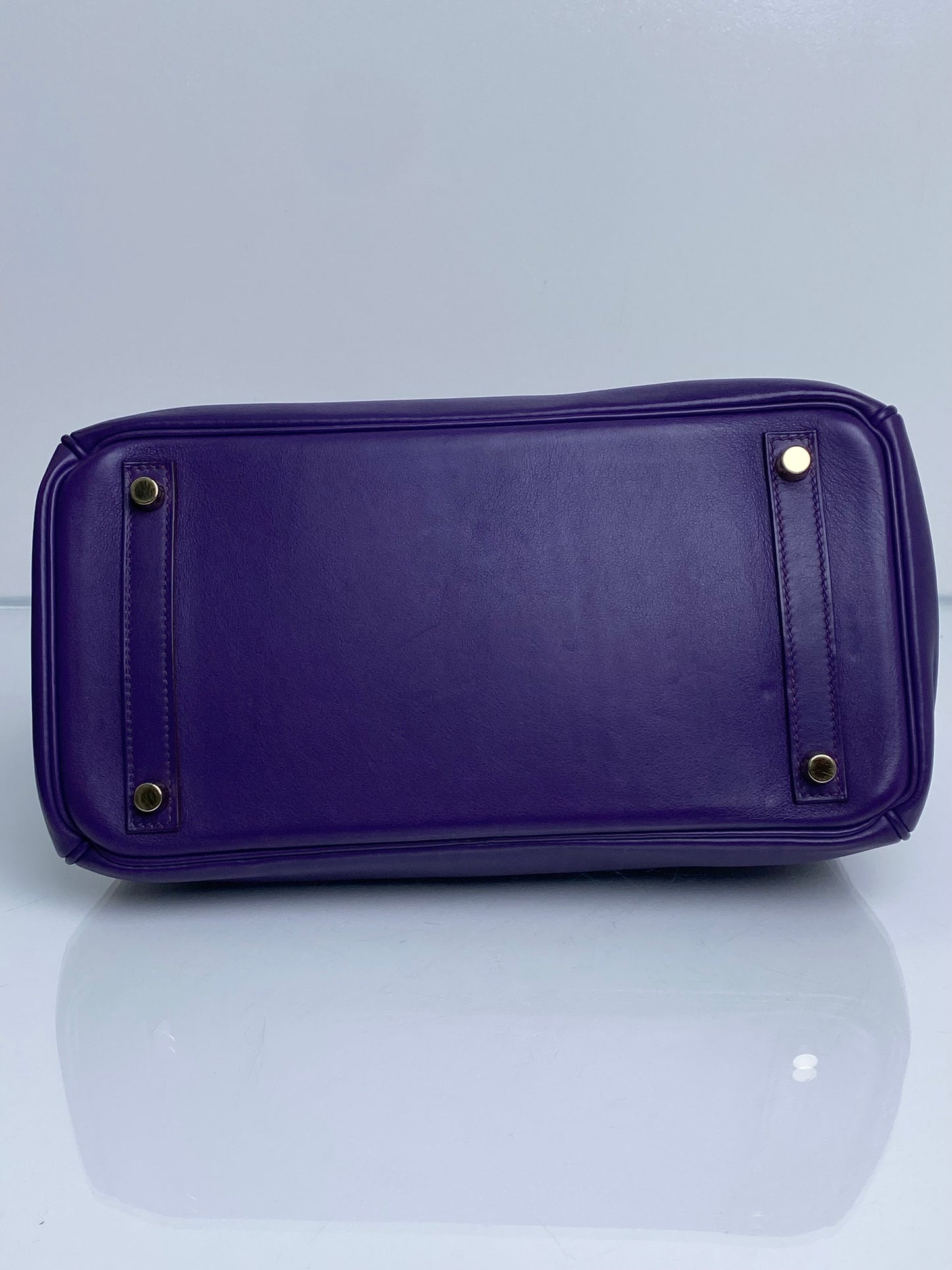 Hermes Birkin 30 Iris Swift GHW #N