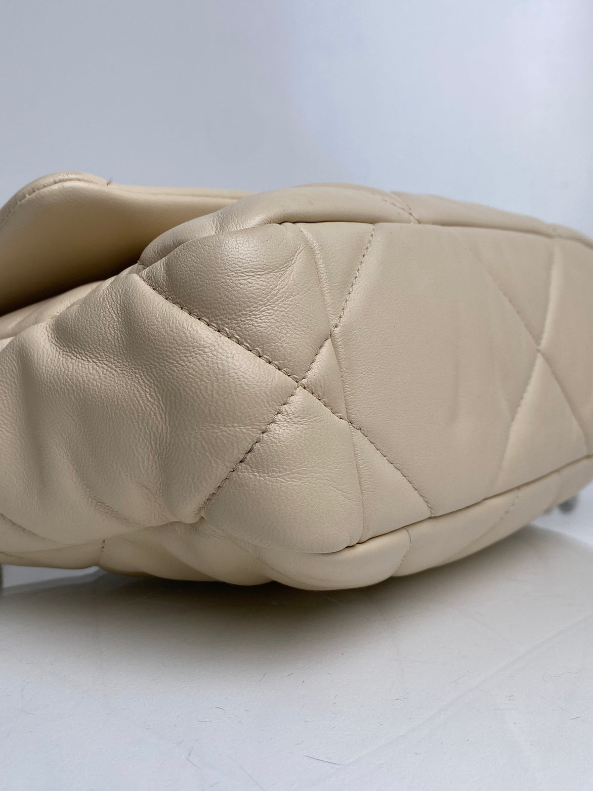 Chanel 19 Small Beige Clair Calfskin TTHW #30