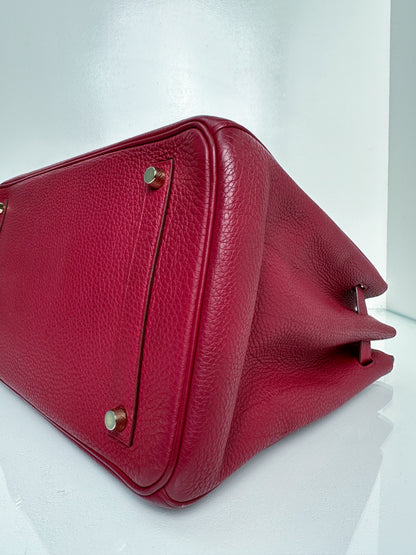 Hermes Birkin 35 Rubis Togo GHW #N