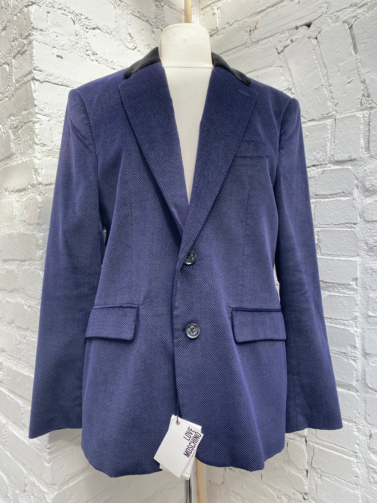 Men’s Moschino Blue Jacket, 36