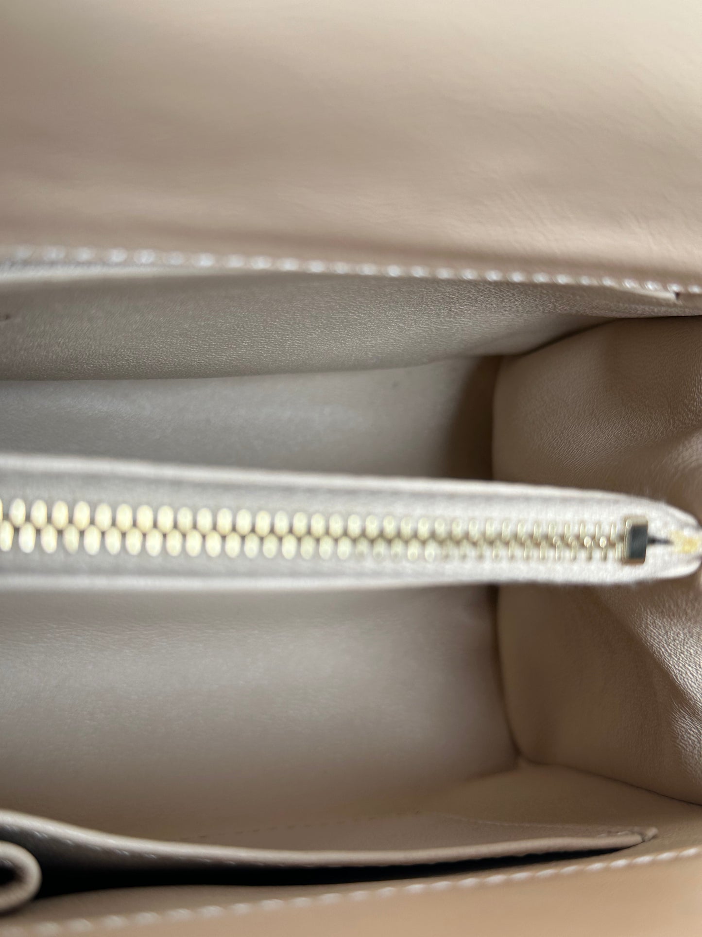 Chanel Beige & Black Chevron Lizard Coco Tophandle Bag GHW #25