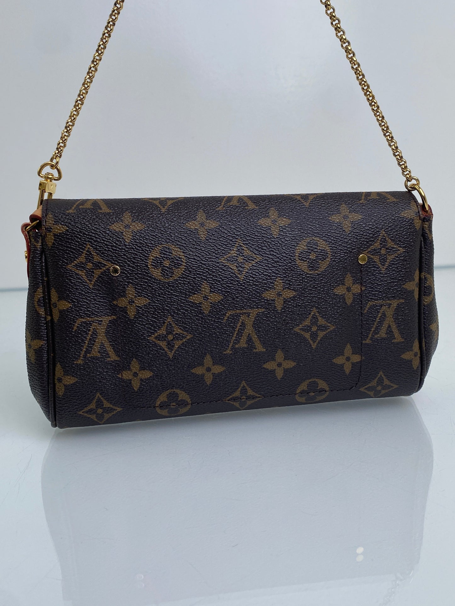 Louis Vuitton Monogram Canvas Favorite PM Crossbody Bag GHW