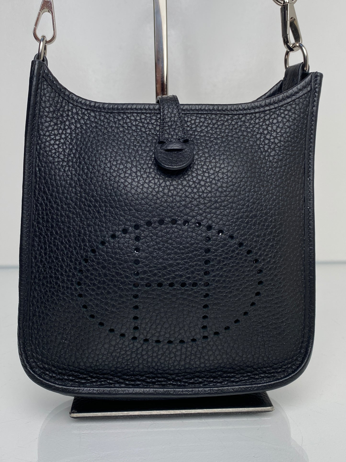 Hermes Evelyn TPM Black Togo PHW