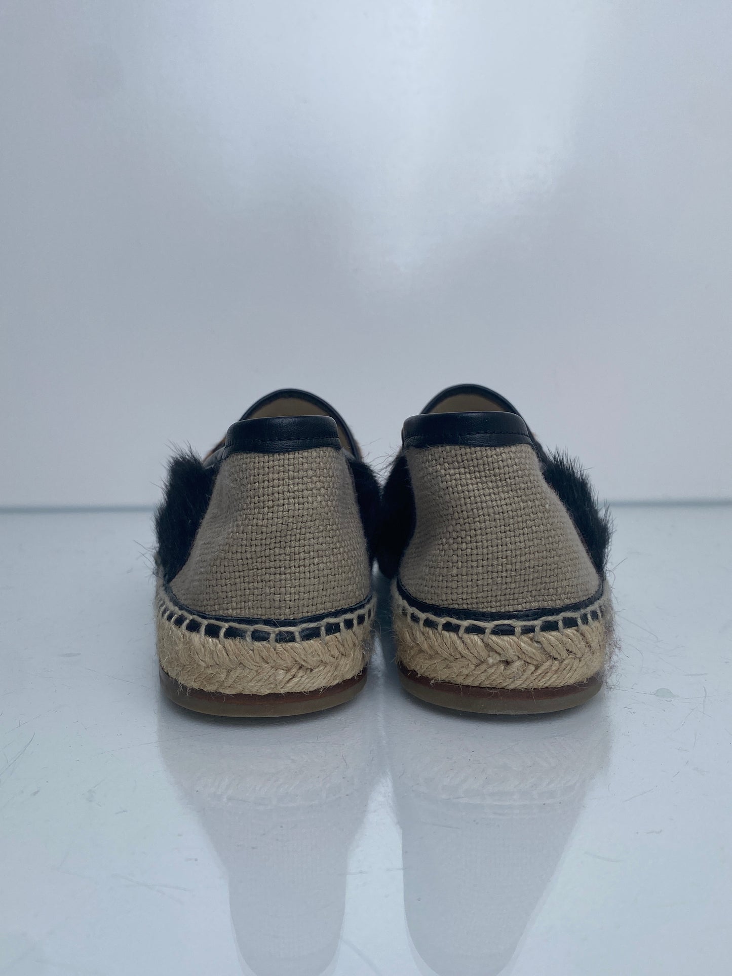 Dolce & Gabbana Men’s Cheetah Pony Hair Espadrilles, M 9