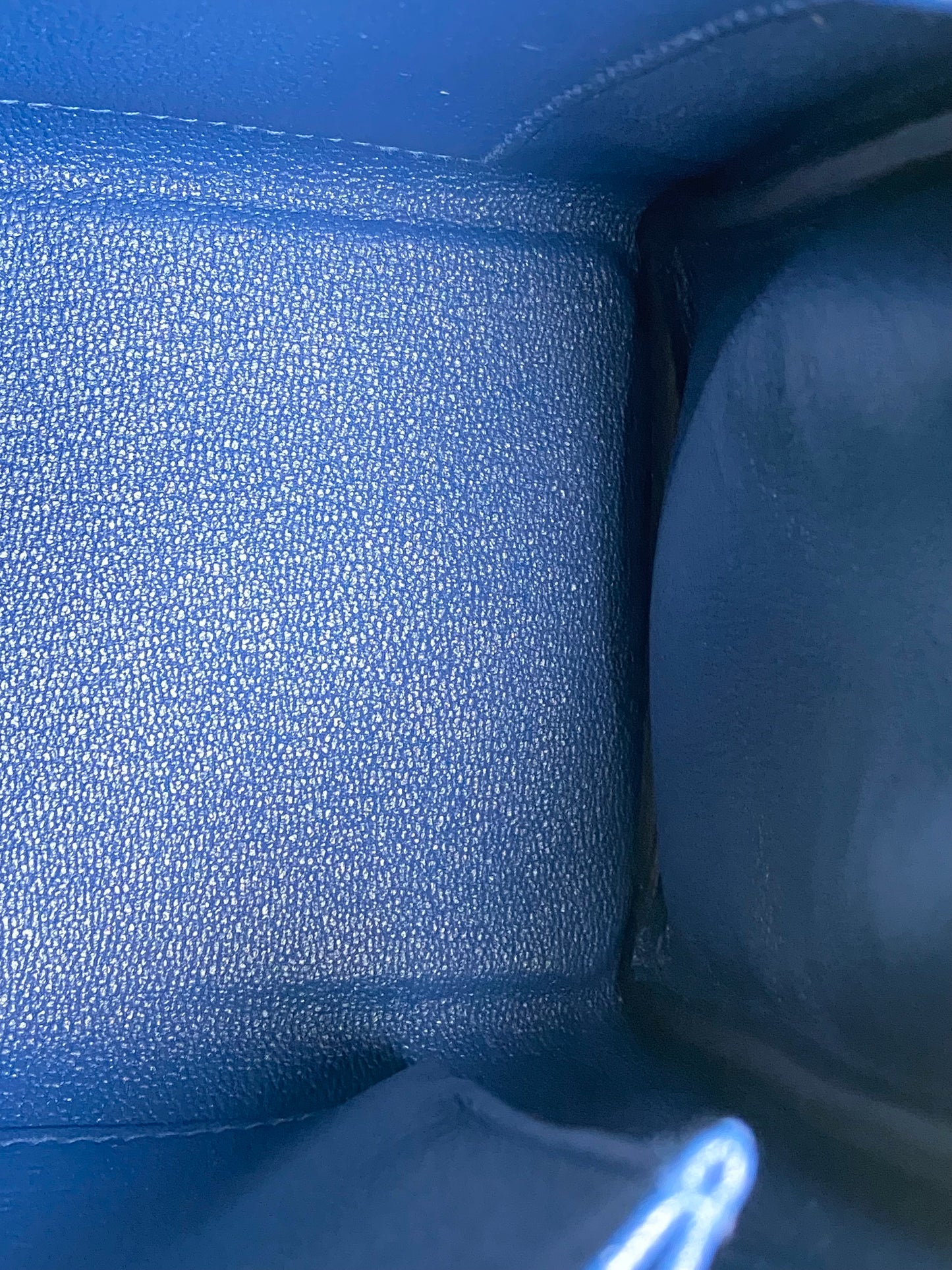 Hermes Kelly 25 Bleu Agate Togo GHW #K