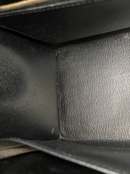 Hermes Kelly 28 Black Box Leather GHW #X