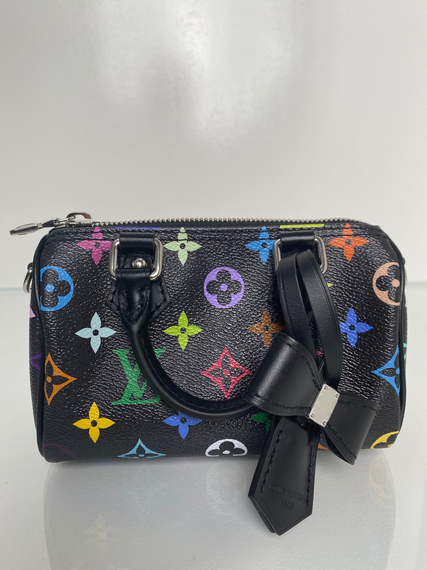 Louis Vuitton x Murakami Nano Speedy Black Monogram