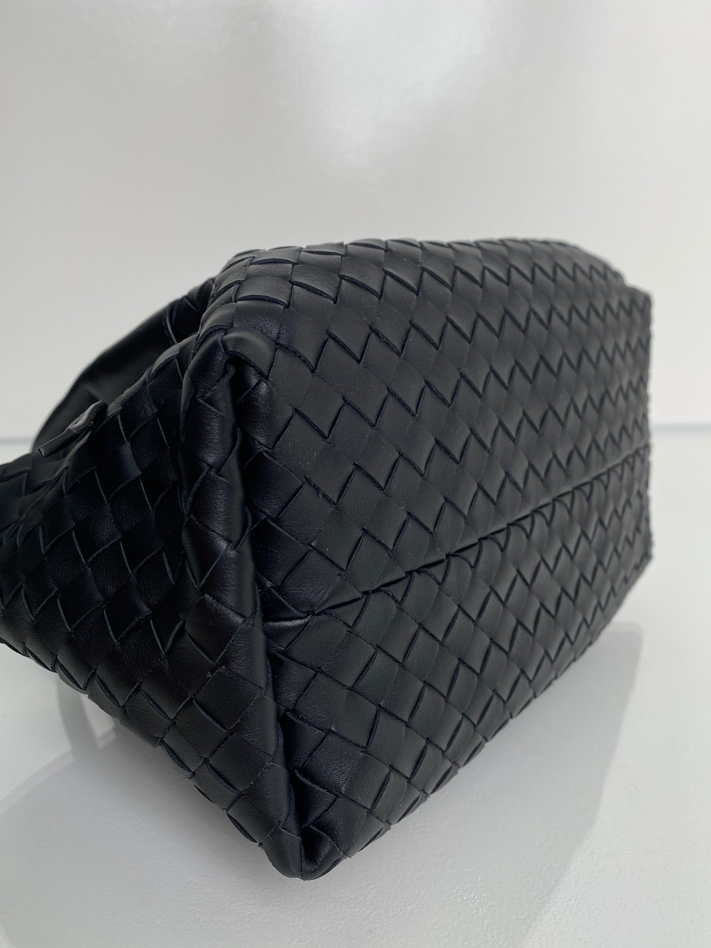 Bottega Veneta Black Small Pinacoteca Bag GHW