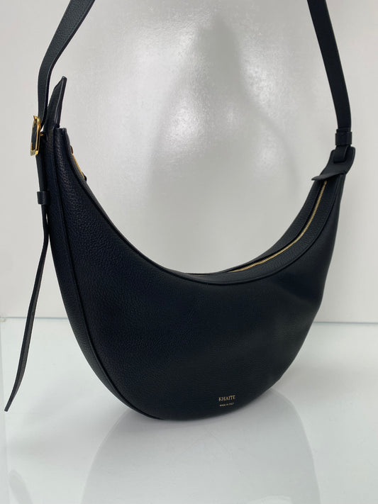 Khaite Black Augustina Crossbody Bag GHW