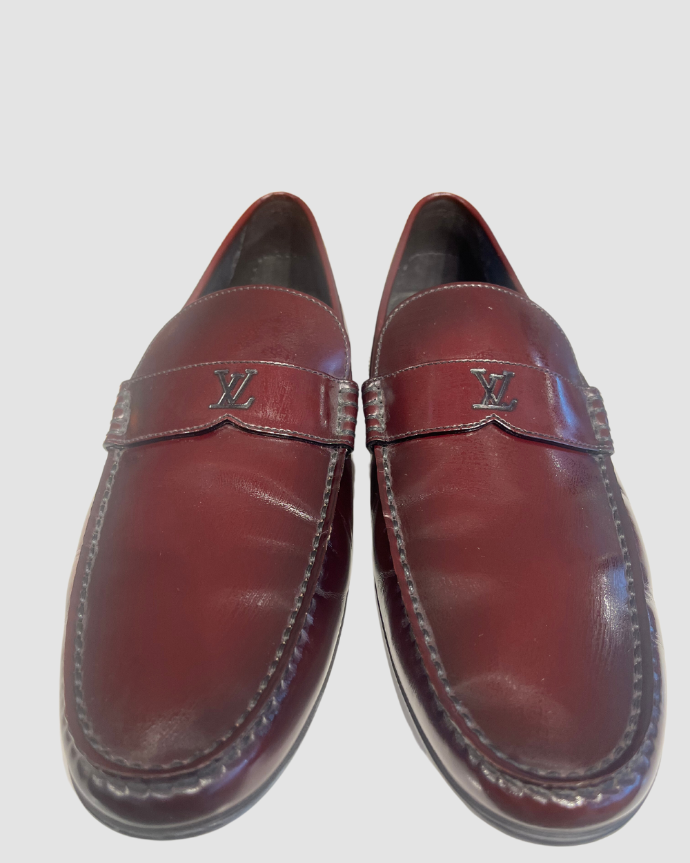 Louis Vuitton Aubergine Loafers – Airee Edwards