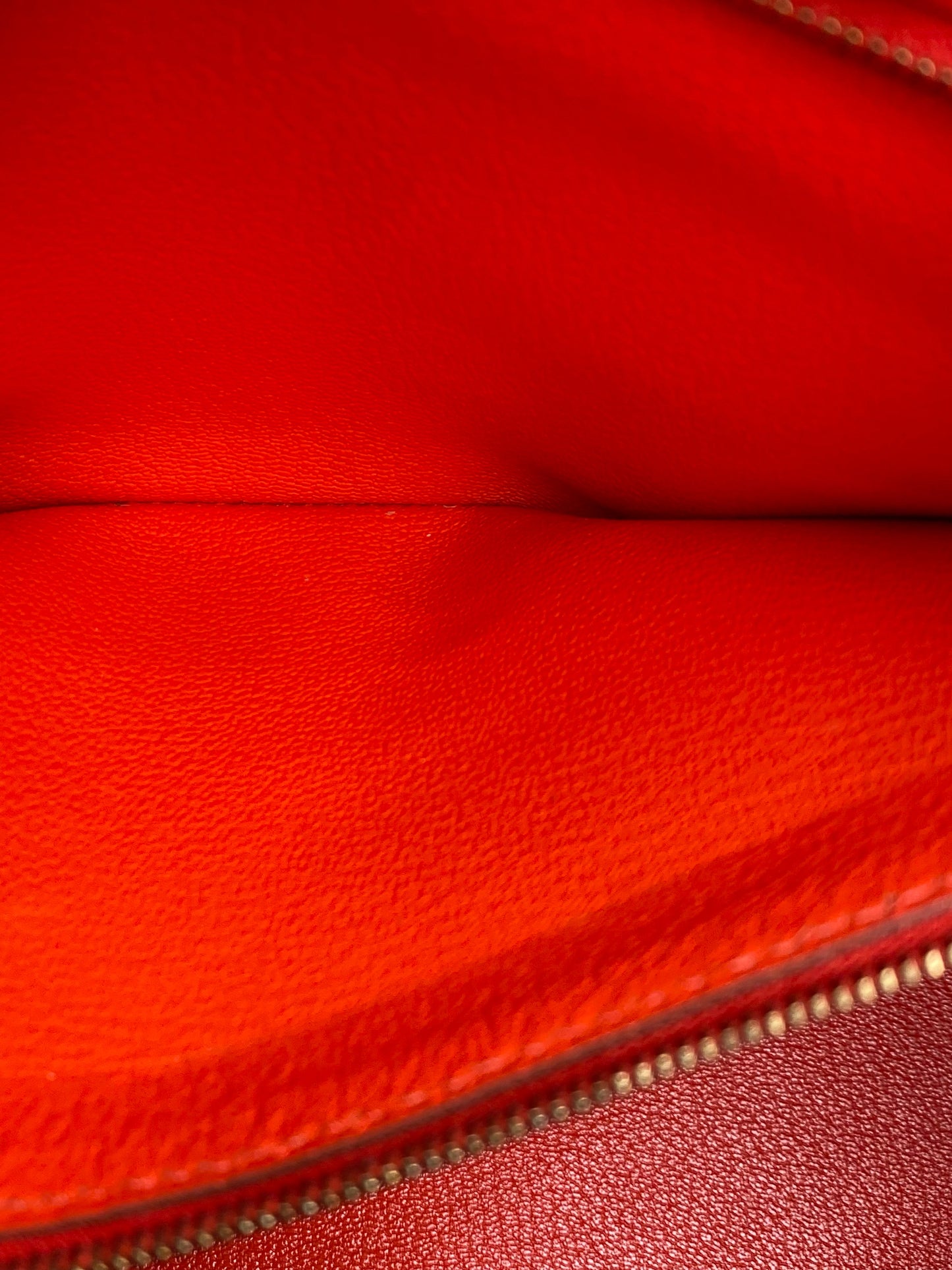 Hermes Birkin 35 Rouge Pivoine Togo GHW #X
