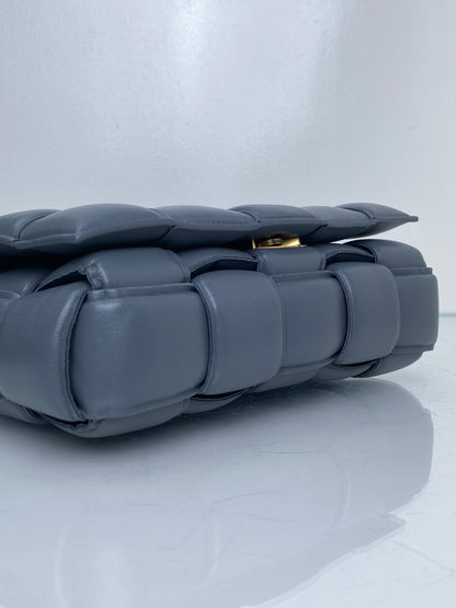 Bottega Veneta Thunder Grey Padded Cassette Bag GHW