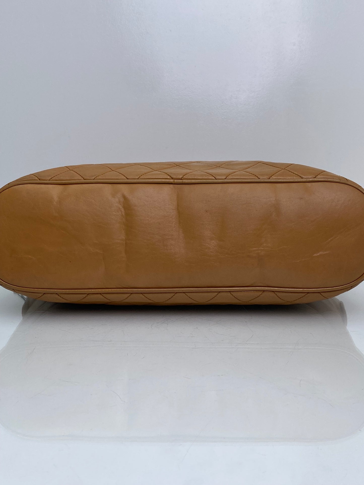 Chanel Vintage Tote Beige Tortoise/GHW