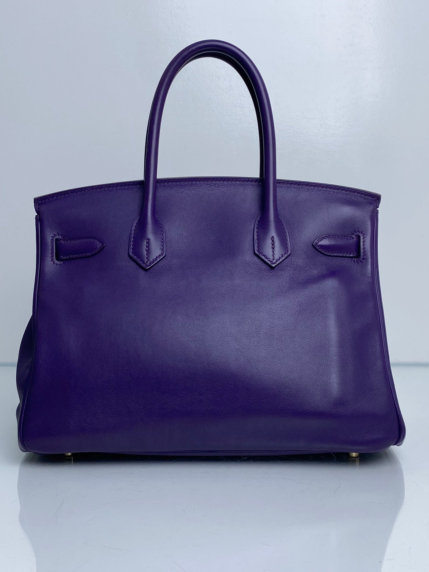 Hermes Birkin 30 Iris Swift GHW #N