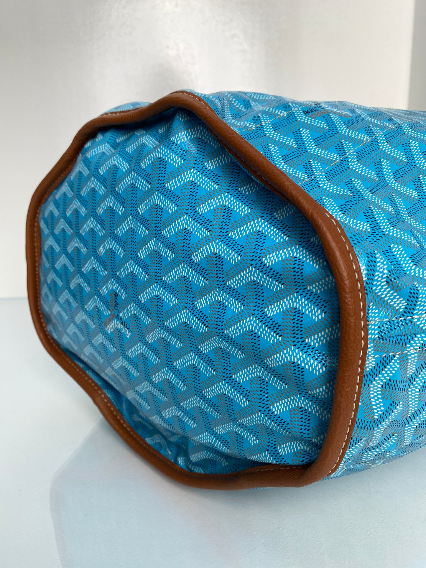 Goyard Blue Reversible Belharra Bag