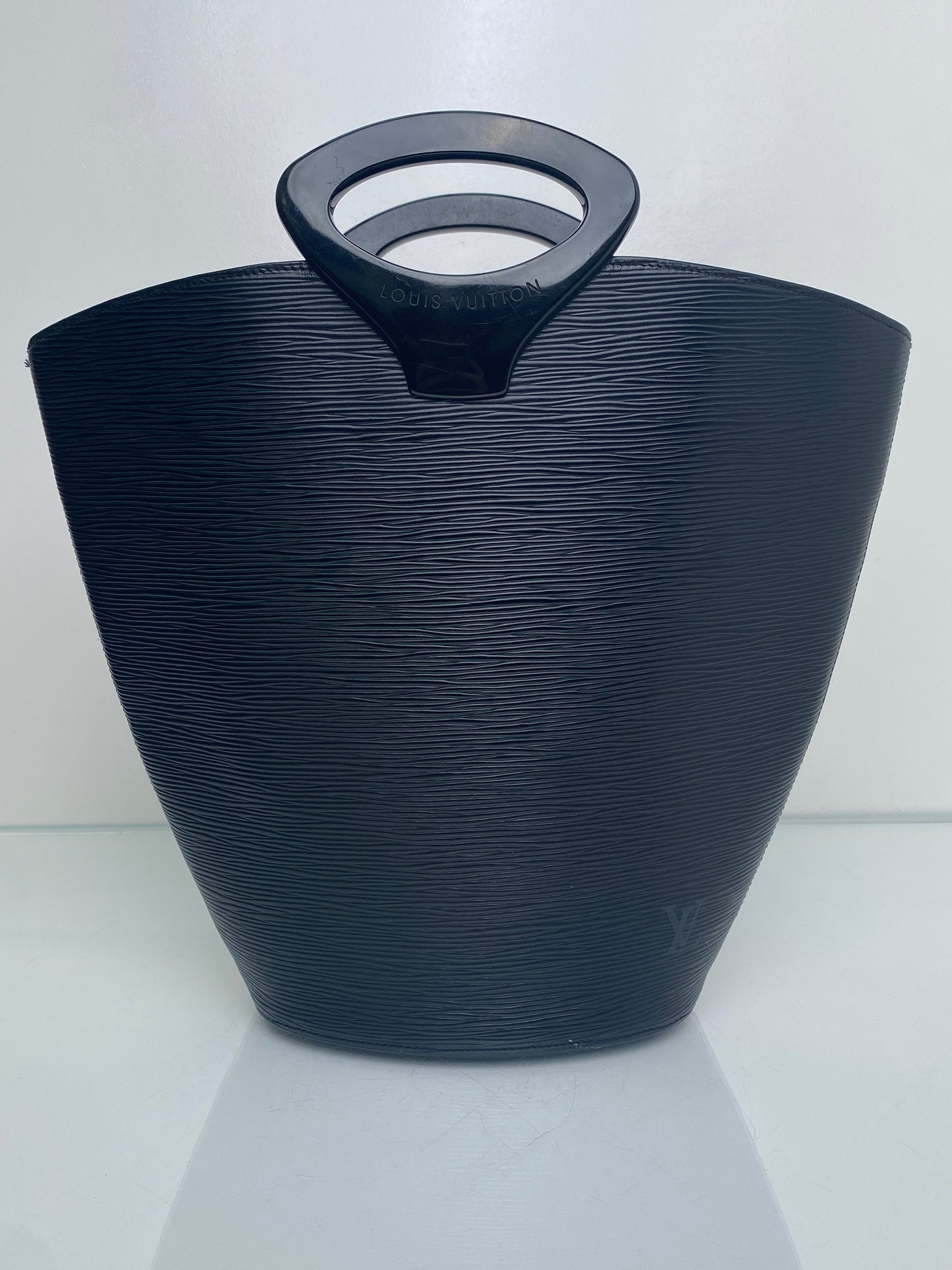 Louis Vuitton Black Epi Bucket Tote Bag