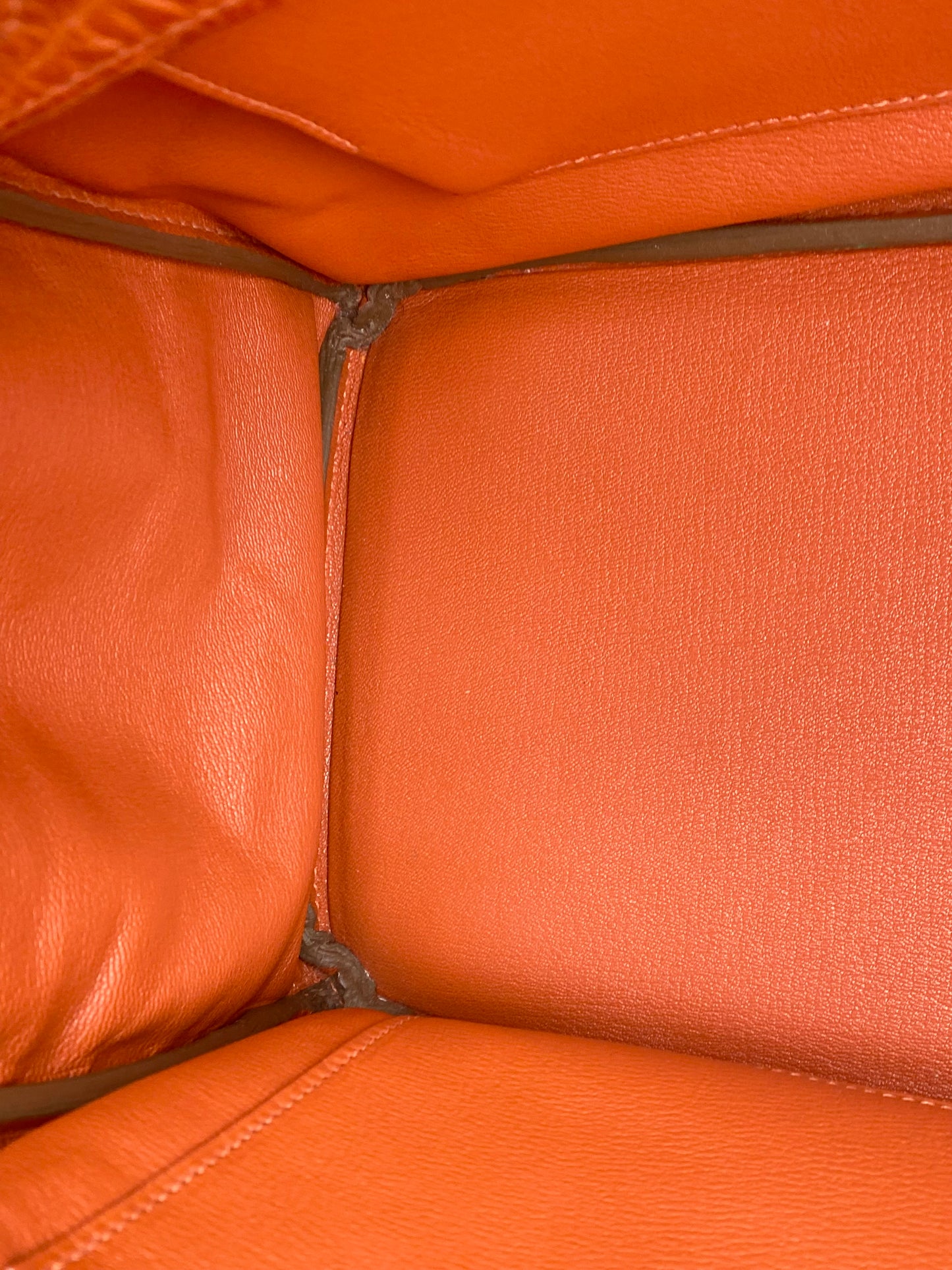 Hermes Birkin 35 Orange Matte Niloticus Croc GHW #O