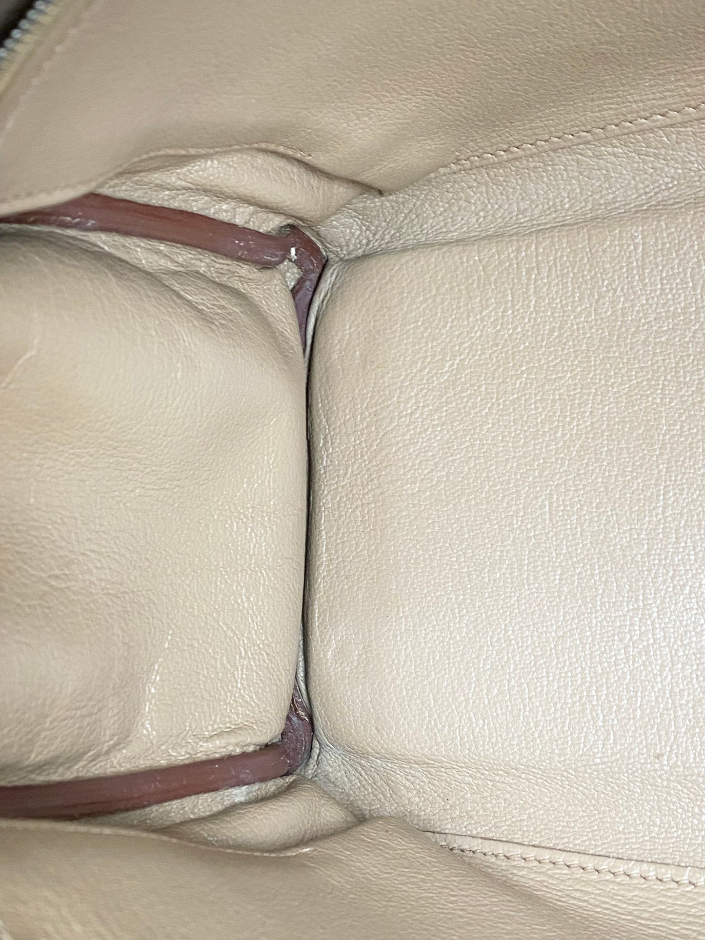 Hermes Kelly 32 Tabac Camel Clemence PHW #M