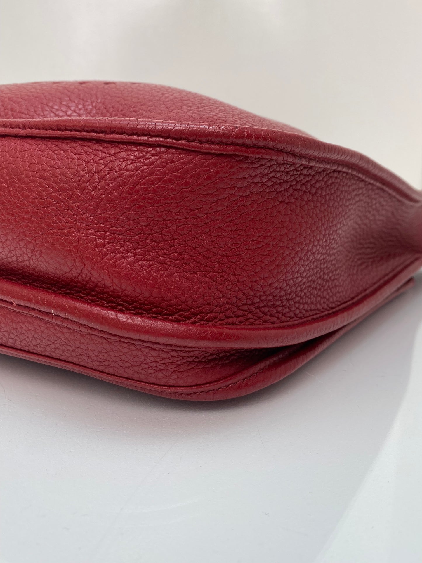 Hermes Evelyne PM Rouge Grenat Togo PHW