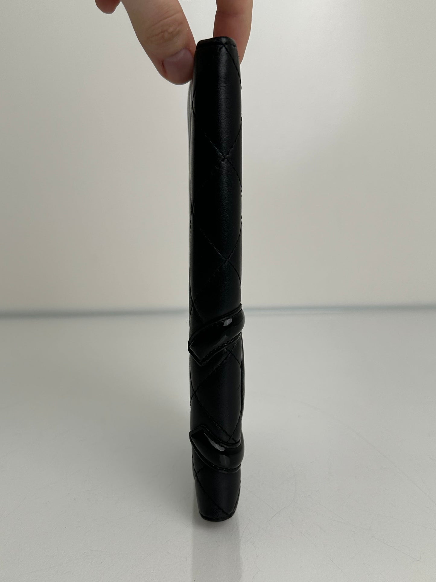 Chanel Black Quilted Calfskin Agenda Cover