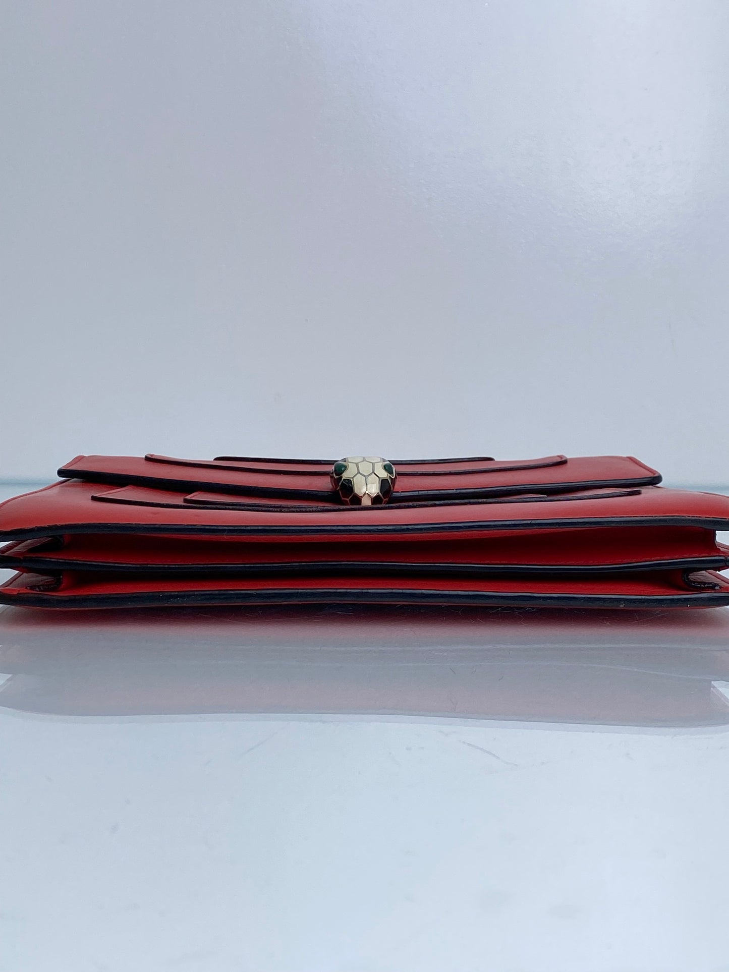 Bvlgari Red Serpenti Bag GHW
