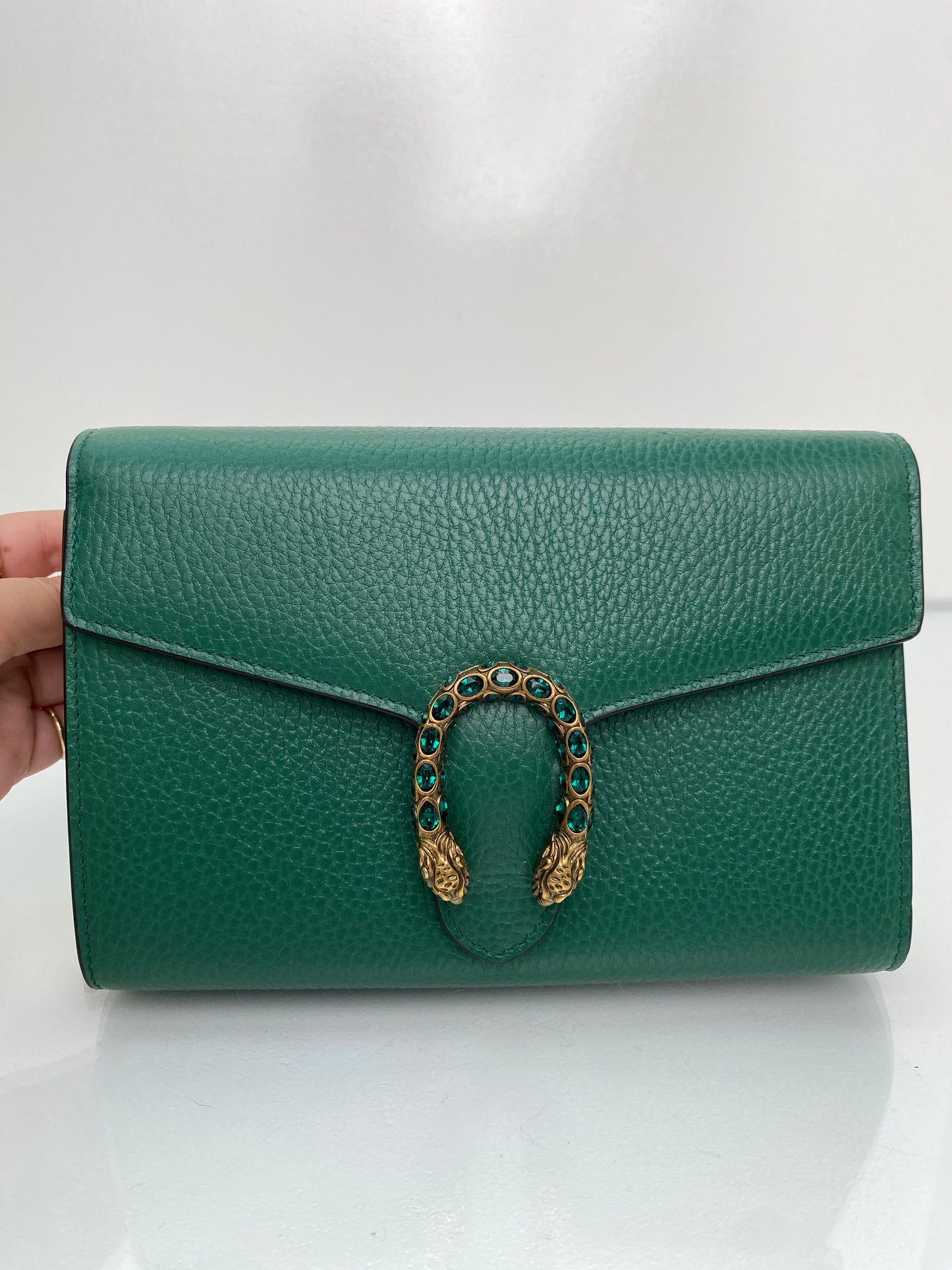 Gucci Dionysus Green Wallet on Chain