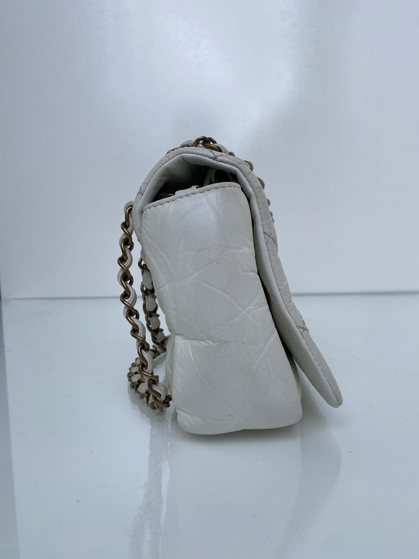 Chanel White Flap Bag