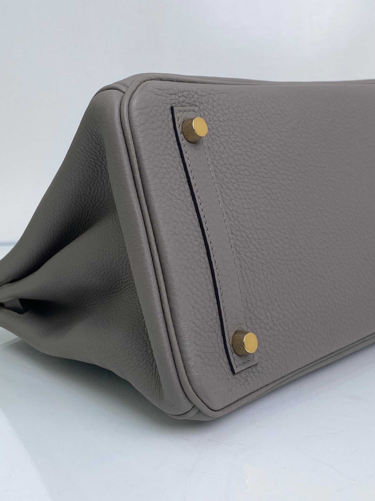 Hermes Birkin 30 Gris Asphalte Togo GHW #C