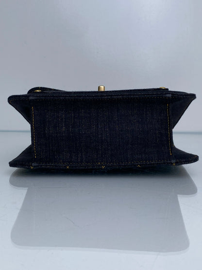 Chanel Denim Double You Mini Flap Bag GHW