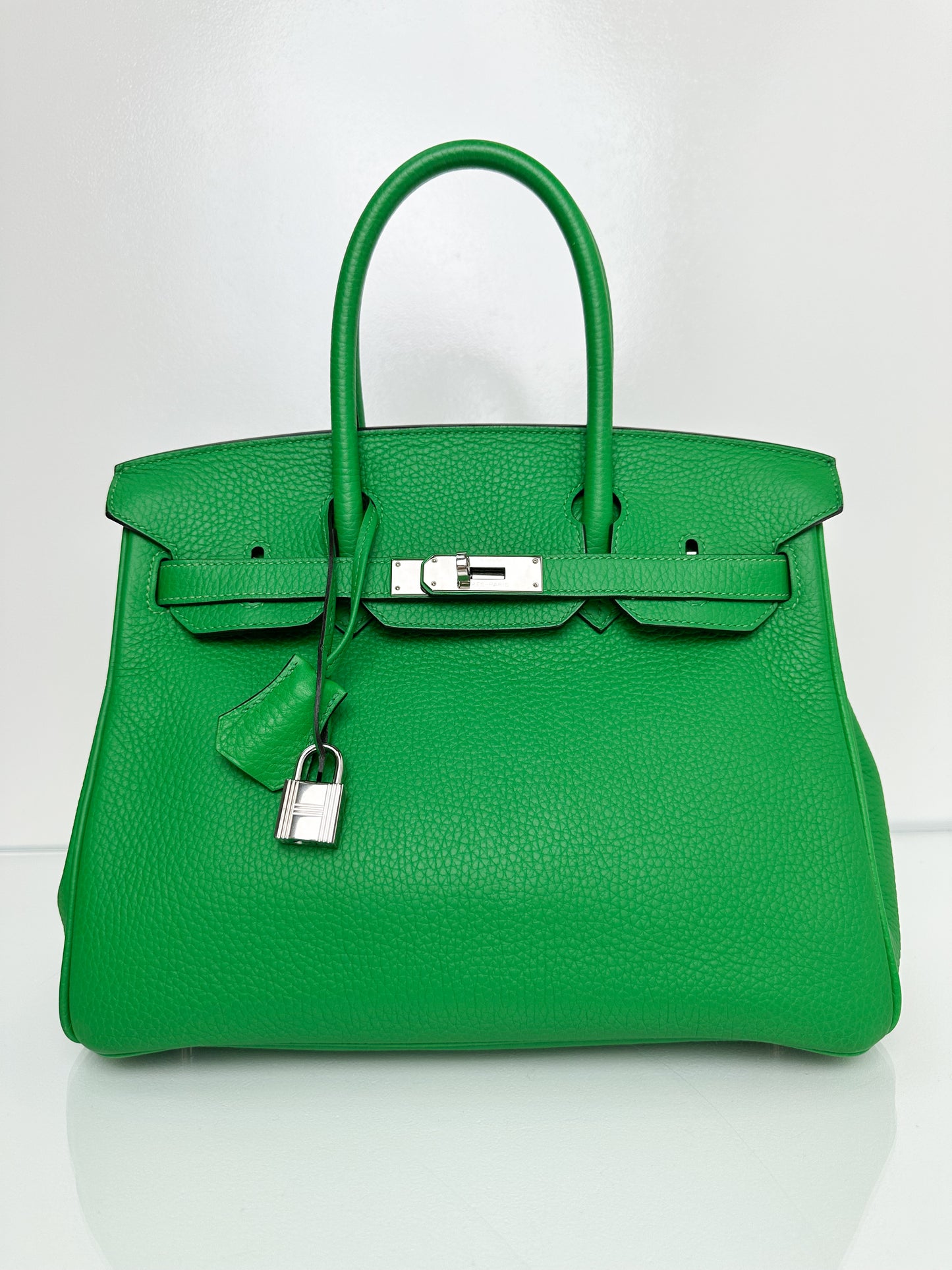 Hermes Birkin 30 Bamboo Togo PHW #R