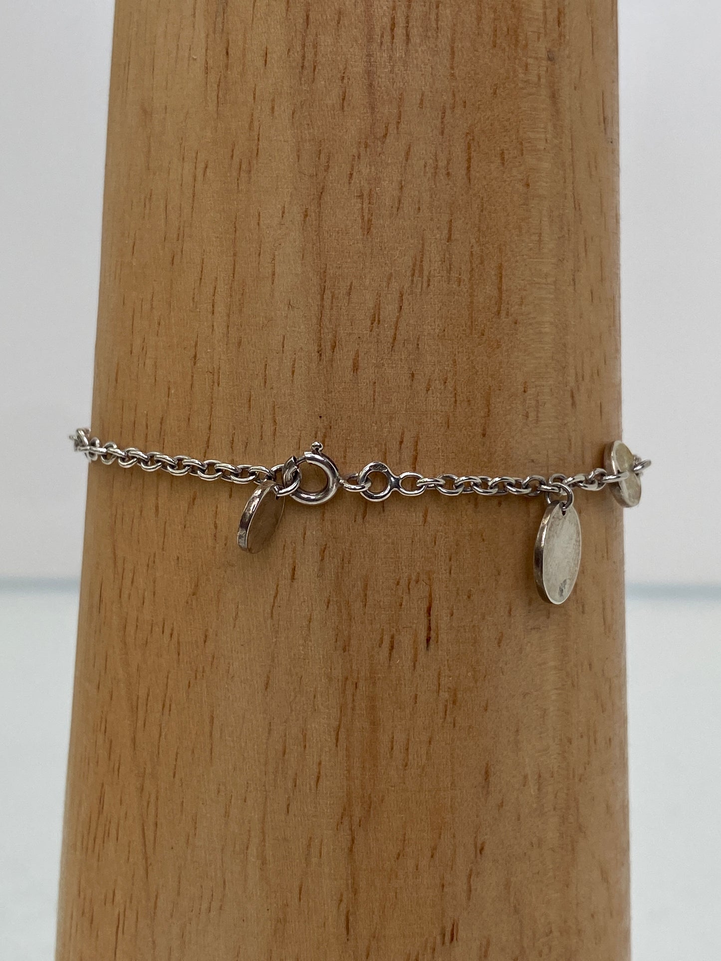 Hermes Ex-Libre Coin Rose Gold & Silver Bracelet