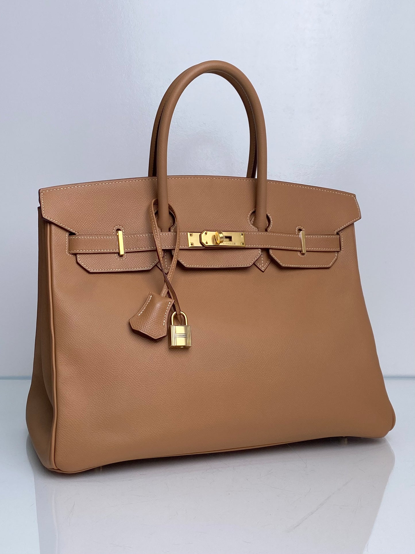 Hermes Birkin Sable Epsom GHW #C