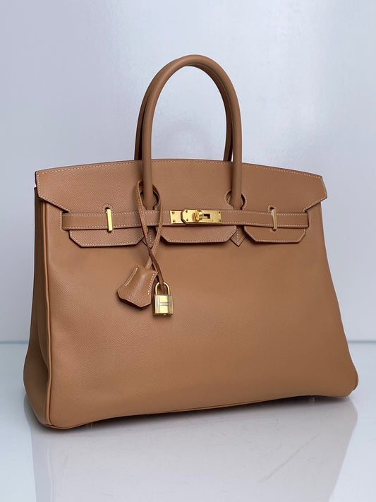 Hermes Birkin Sable Epsom GHW #C