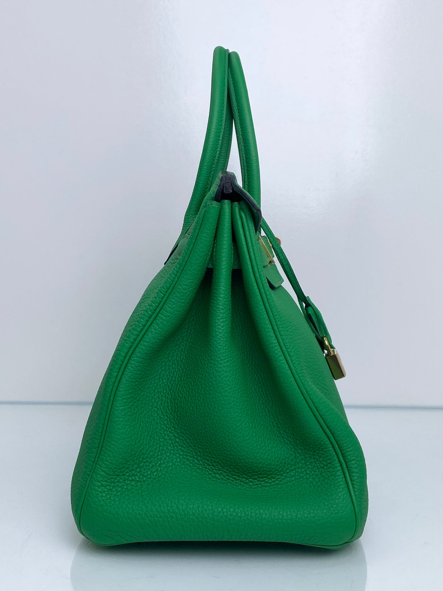 Hermes Birkin 35 Bamboo Togo GHW #R