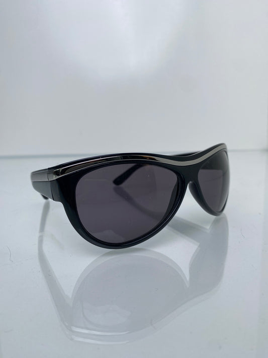 Gucci Black & Silver Sunglasses