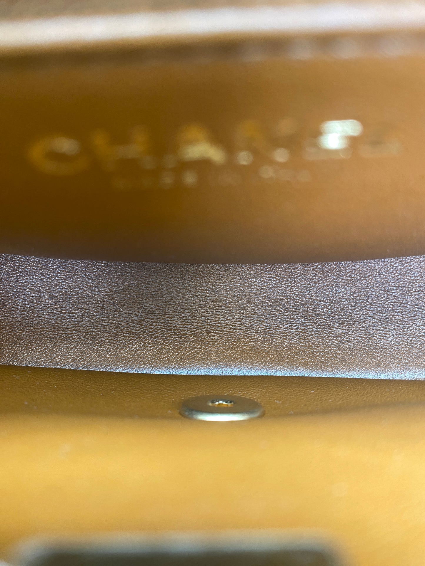 Chanel Camel & Shearling Medium Flap Bag GHW