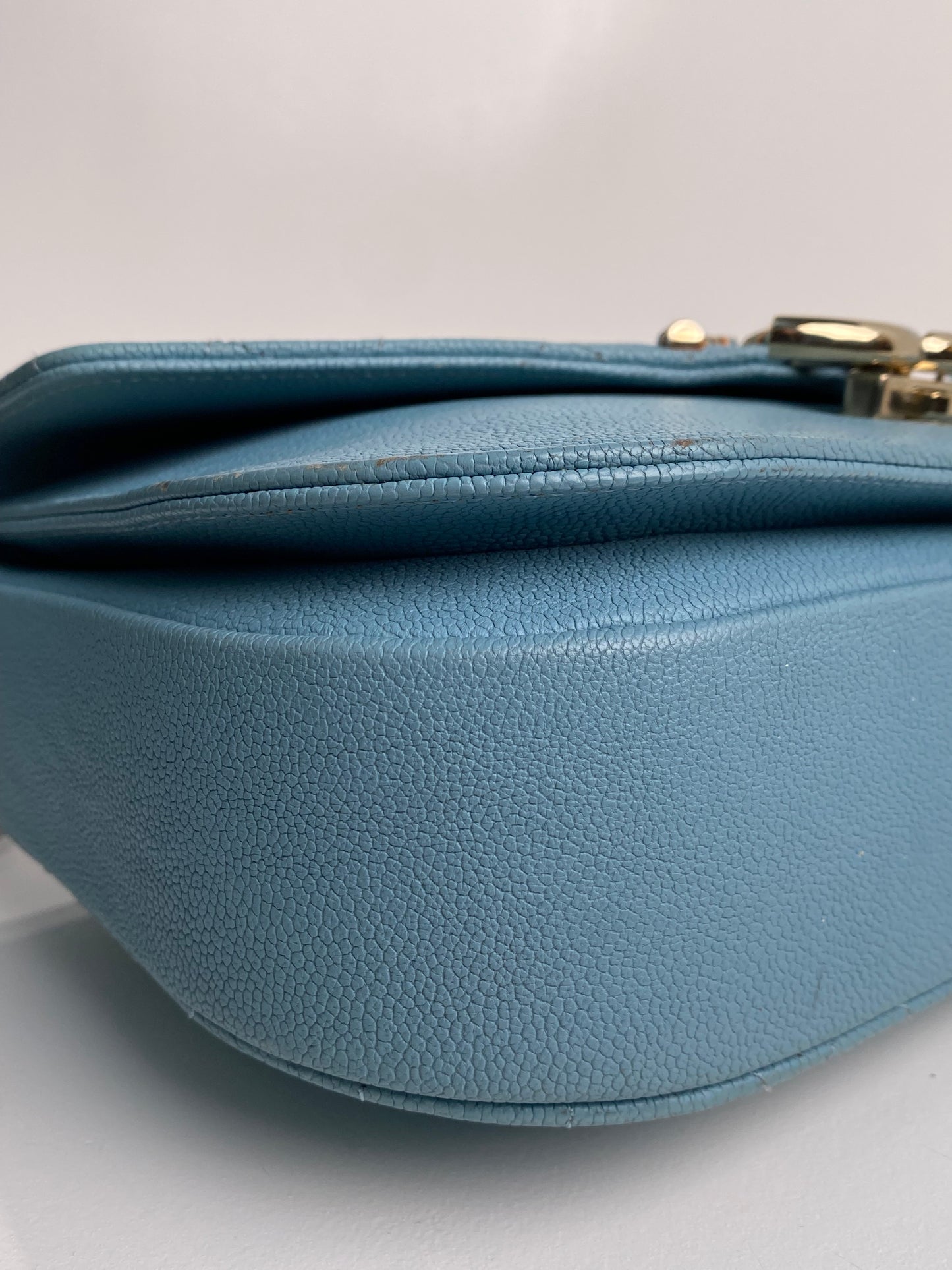 Chanel Paris-Cuba Light Blue Flap Bag SHW